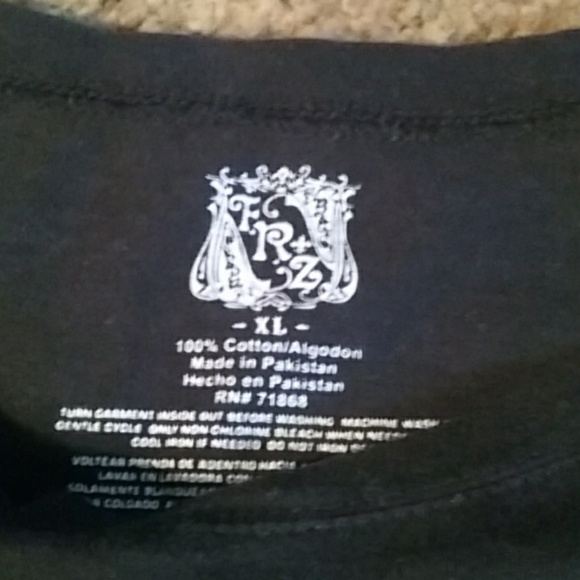 Long sleeve top with butterflies on front - Picture 2 of 3